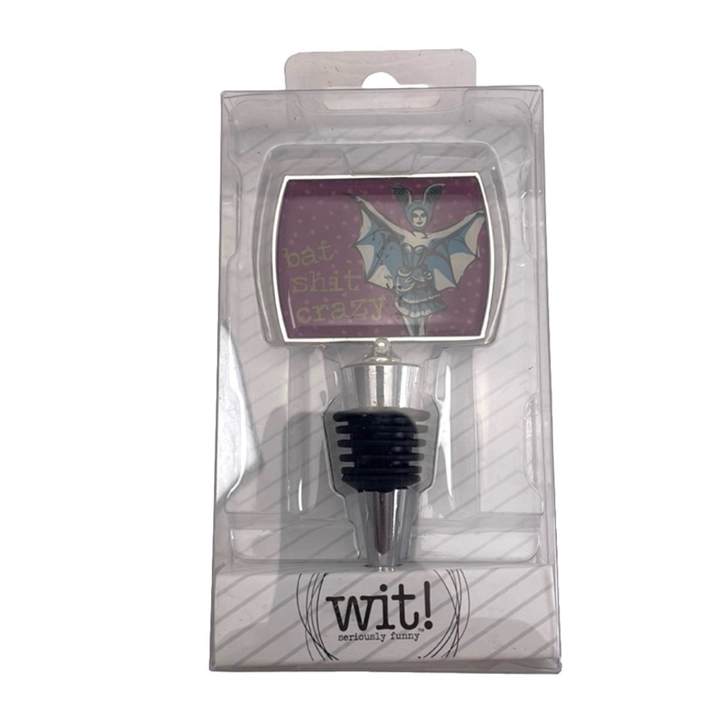 Bat Shi* Crazy Wine Stopper Bottle Cork